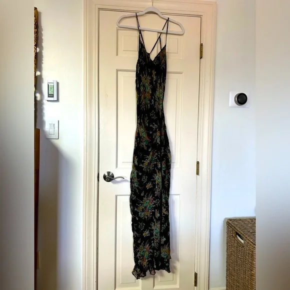 if by sea sleeveless floral jacquard maxi dress Lani Jacquard Maxi Dress